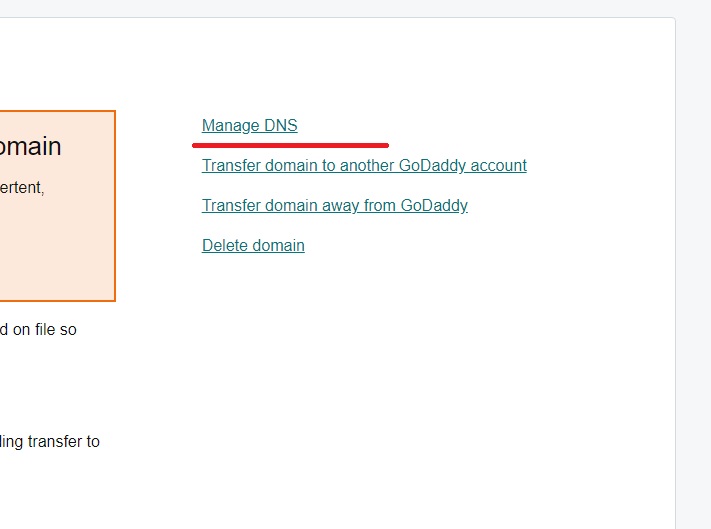 Update dns godaddy aws lightsail