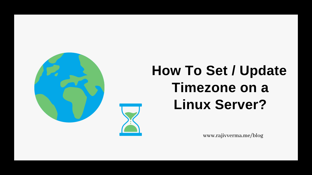 How To set timezone in linux