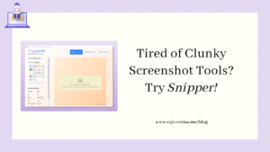 windows screenshot tool Snipper!